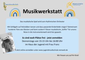 Mehr über den Artikel erfahren Freie Plätze im Elementarbereich