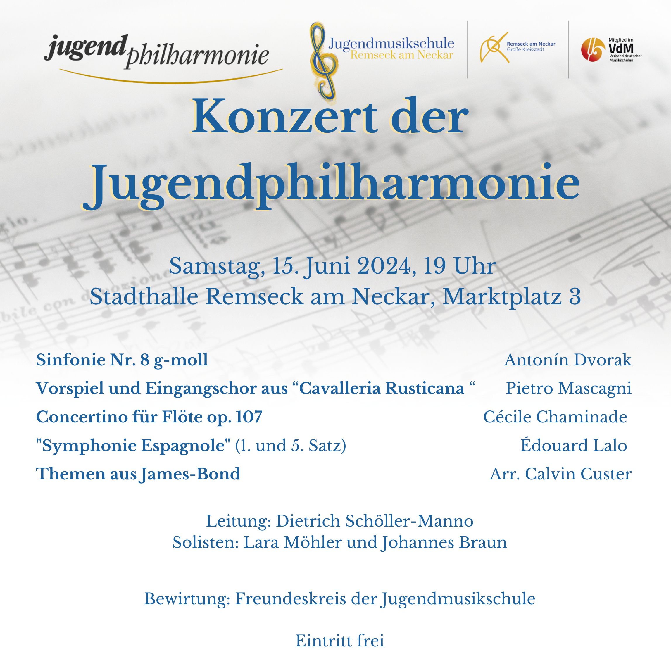 Mehr über den Artikel erfahren Jugendphilharmonie zu Gast in Remseck